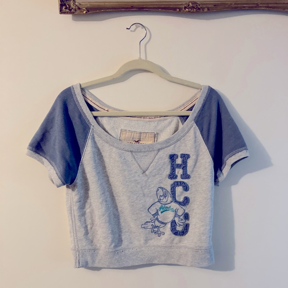 Vintage Hollister Women’s Cartoon Parrot Top Size Medium